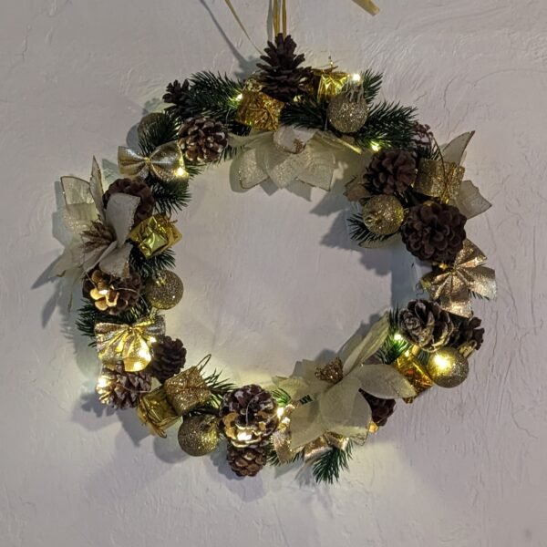 couronne de noel personnalise