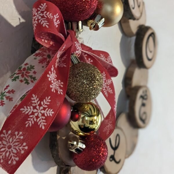 couronne de noel personnalise