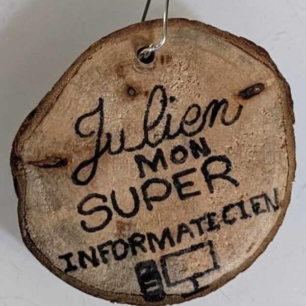 porte clef julien mon super informaticien