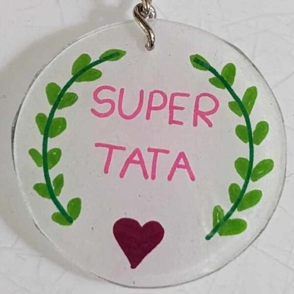 porte clef plastique super tata2