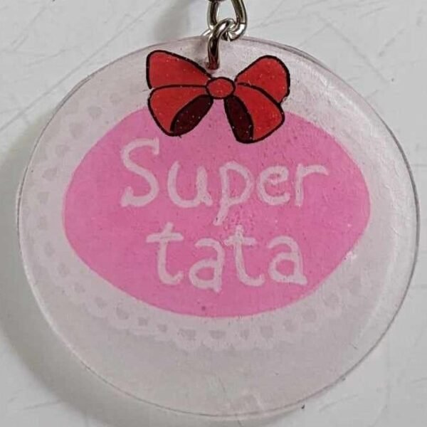 porte clef plastique super tata4