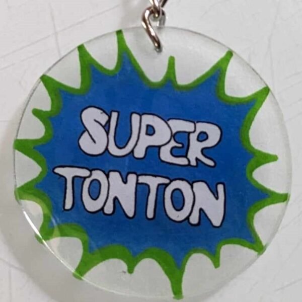 porte clef plastique super tonton2