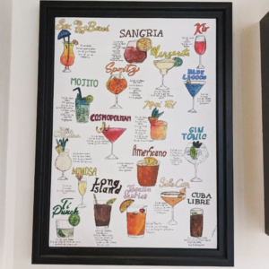 tableau cocktail personnalise