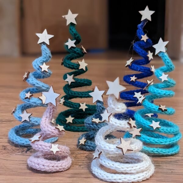 sapin de noel tricotin crochet